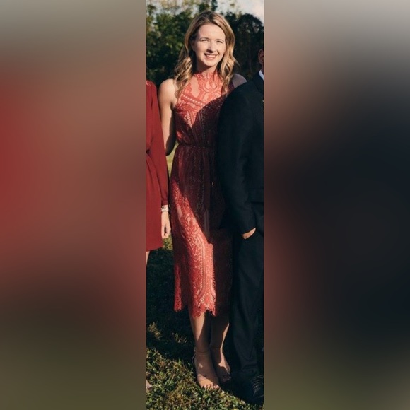 Wayf Lace Wedding Guest Dress - Picture 2 of 5